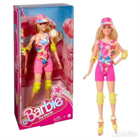 Кукла Barbie The Movie Марго Робби на роликовых к