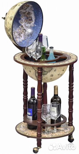 Глобус бар напольный