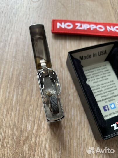 Zippo 200 brushed chrome internet