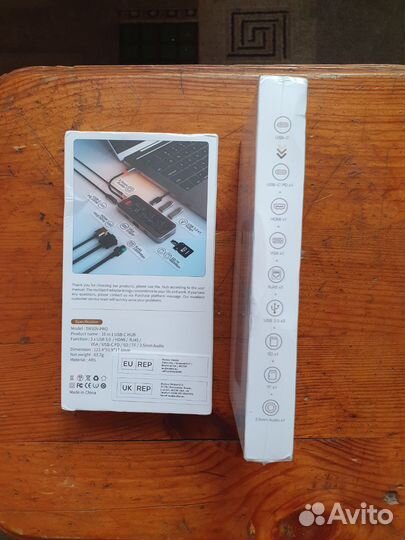 Usb type-c hub Asomech SW10V-PRO 10-in-1