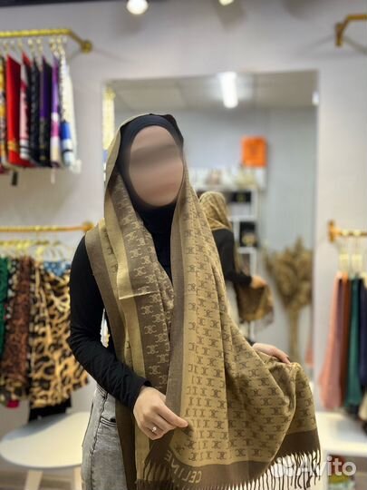 Кашемировые шарфы теплые