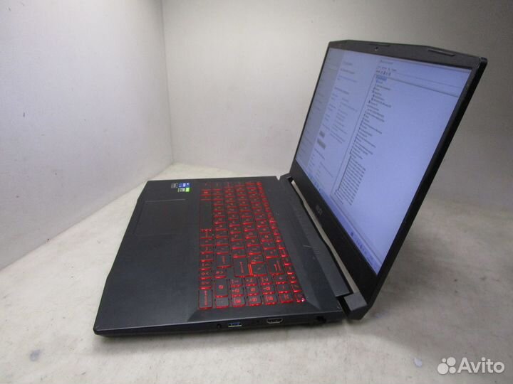 Ноутбук MSI katana GF66 12UE MS-1583/I5-12450H/16G