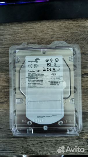 Жесткий диск Seagate Cheetah ST3300657SS 300Gb