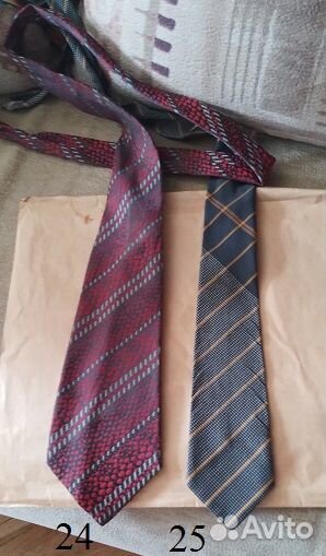 Винтажные галстуки