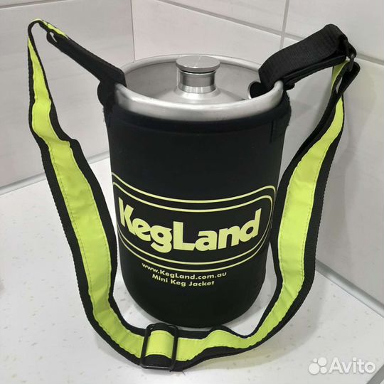 Мини кег 5 литров и неопреновый чехол