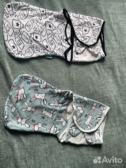 Пеленка кокон на липучках