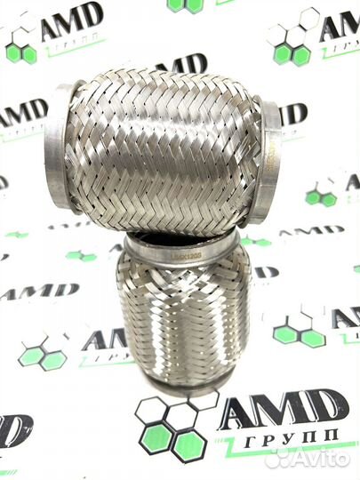 Гофра для глушителя 64 на 120 купить установить