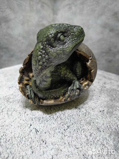 Гипсовая статуэтка Дракон в яйце