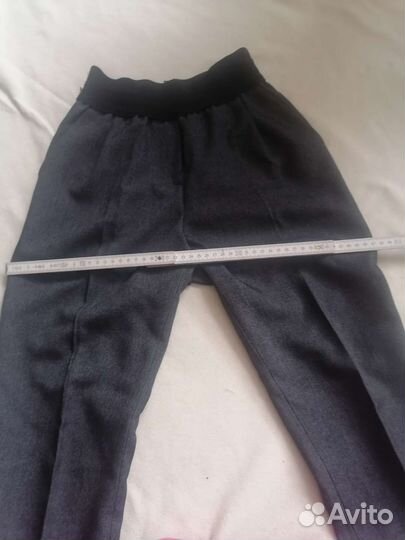 Брюки школьные для девочки на резинке
