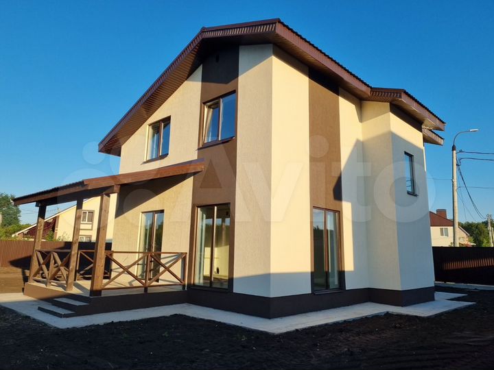 Коттедж 122 м² на участке 10 сот.