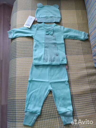 Новый комплект на мальчика 68