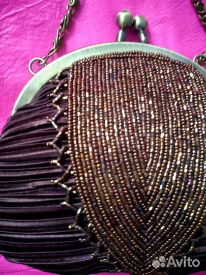 Сумка и шарф вечерний комплект