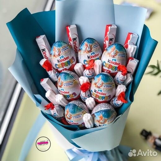 Букет из киндеров