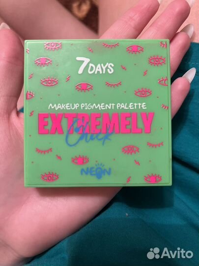 Тени цветные