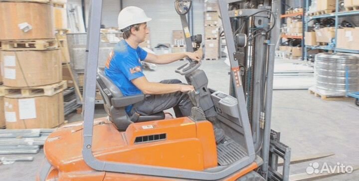 Водитель штабелёра Вахтой Бесплатный автобус