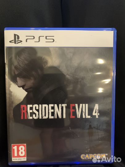 Resident evil 4 remake ps5 диск