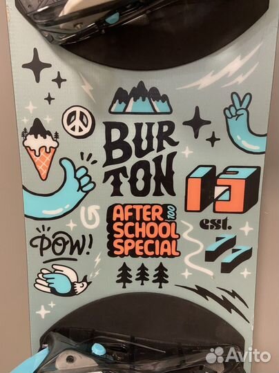 Сноуборд Burton 100 см + крепления Burton