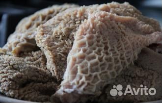 Рубец говяжий, обрезь говяжья для собак