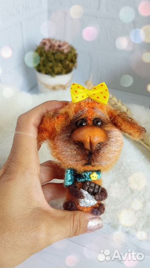 Вязаные миниатюрные собачки