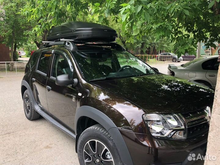Автобокс багажник на крышу Renault Duster