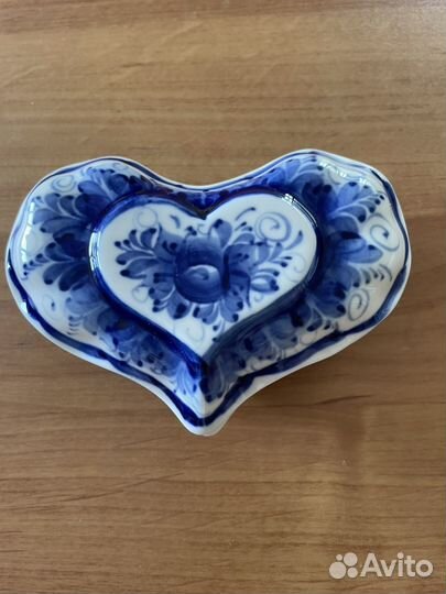 Шкатулка гжель