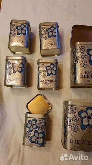 Банки для сыпучих продуктов СССР