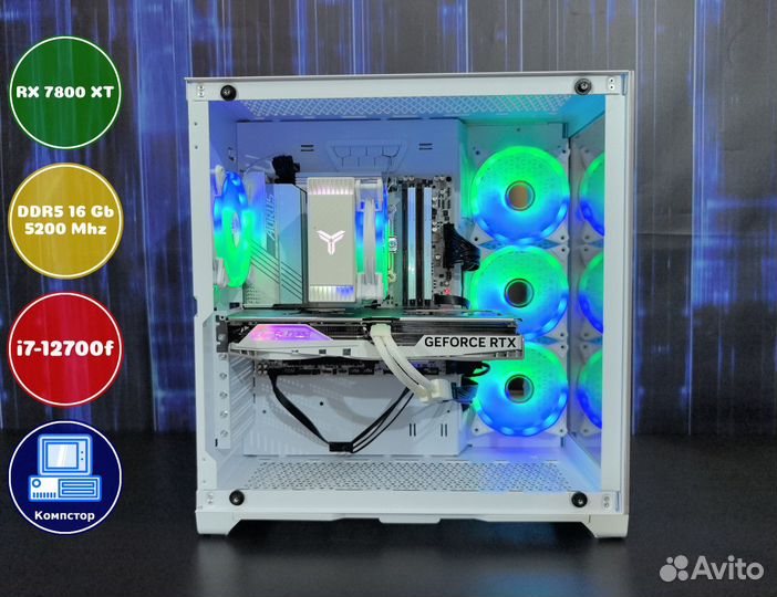Мощный игровой i7-RX7800XT-16DDR5-IGW750281349-B760