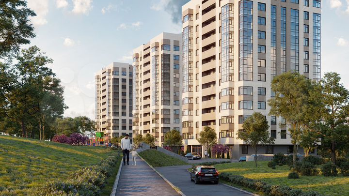 1-к. квартира, 37 м², 7/12 эт.