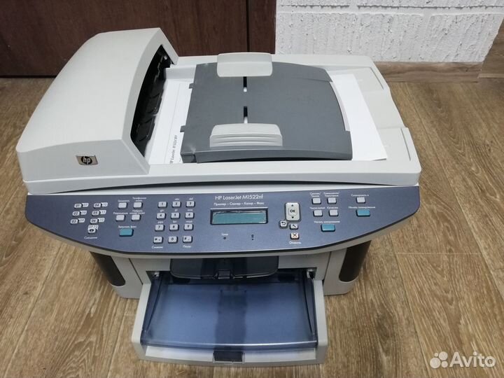Мфу HP LaserJet M1522nf сеть автоподача