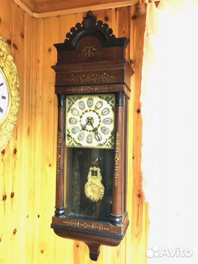 Часы настенные. 1855г. Vincenti et cie. Клеймо