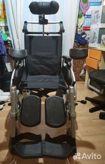 Коляска инвалидная комнатная новая в упаковке с до