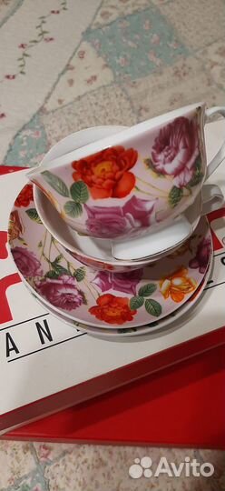 Чайная пара 2шт. на подставке