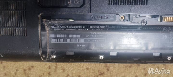Ноутбук HP 635