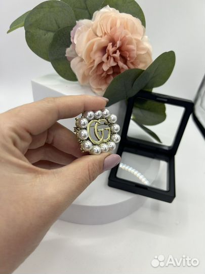 Брошь gucci