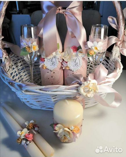 Быки, декупаж, букет из конфет, носков