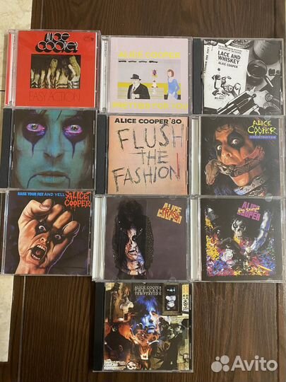 Alice Cooper - 10 альбомов