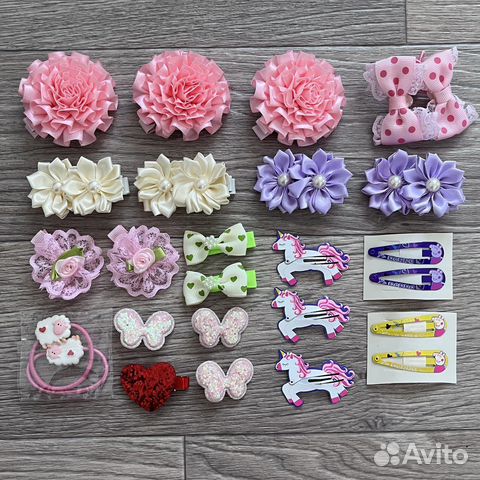 Новые заколки, резинки, бантики для девочки