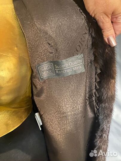 Шуба норковая 42 44 длинная