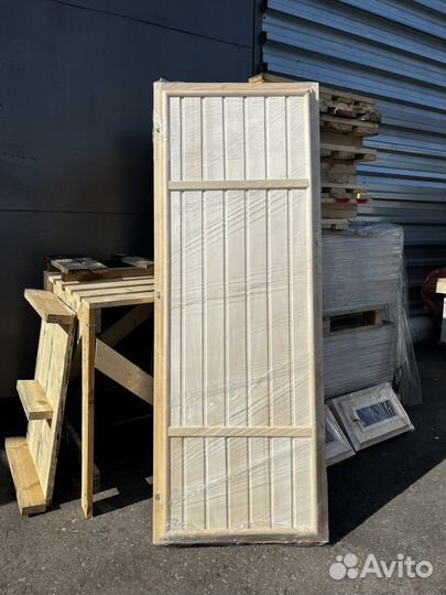 Дверь липа для бани и сауны