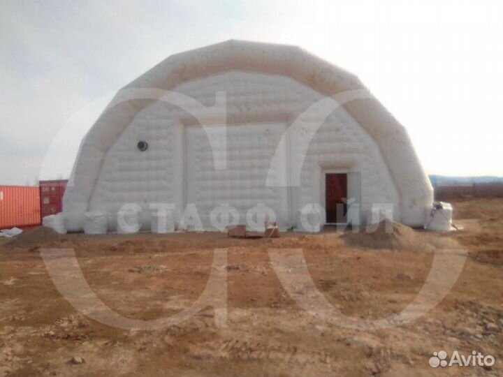 Надувной ангар