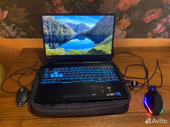 Игровой ноутбук RTX 3060 asus TUF Gaming F15