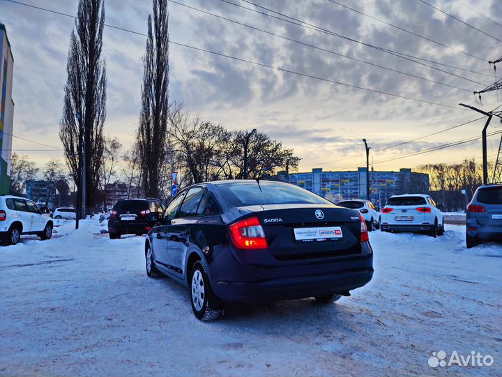 Skoda Rapid 1.2 МТ, 2015, 116 298 км