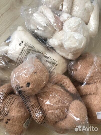 Мягкая игрушка зайчик hm home. Новый