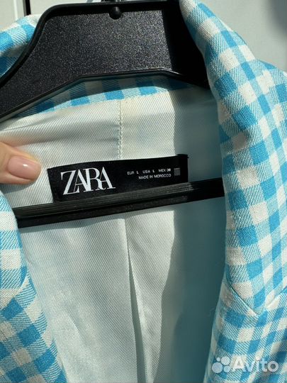 Пиджак Zara вискоза L