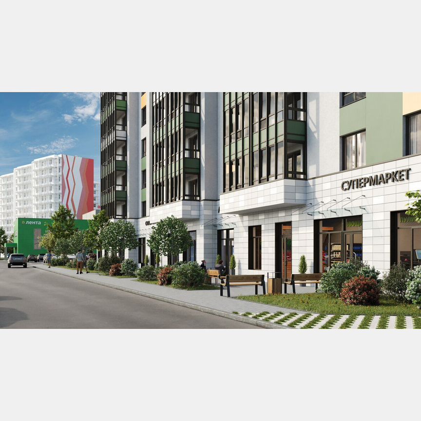 Квартира-студия, 21,6 м², 9/18 эт.