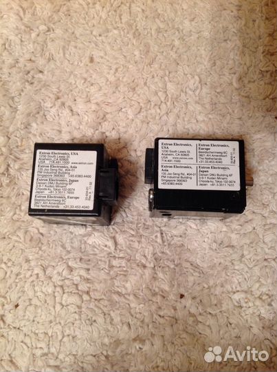 Комлект передатчик и приемник VGA сигнала Extron