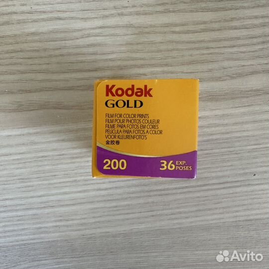 Пленка kodak gold 200 36 кадров