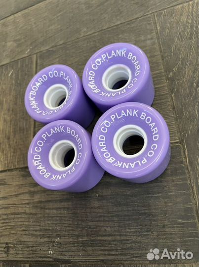 Колеса скейт лонгборд Plank 60mm purple