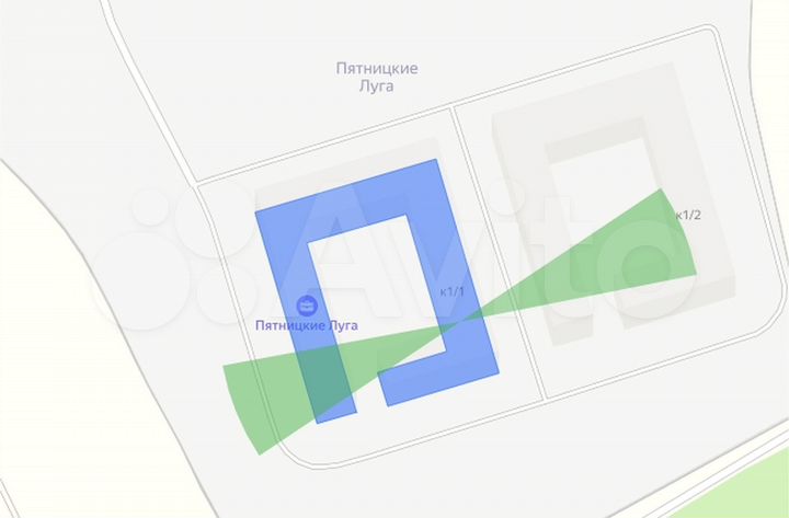 2-к. квартира, 43,7 м², 4/12 эт.