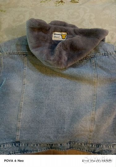 Джинсовая куртка женская